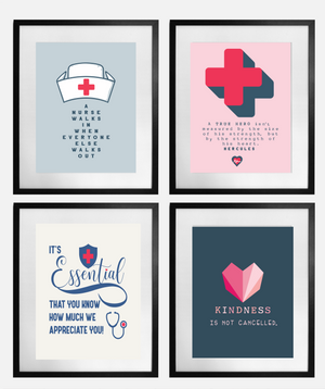 FREE DESIGN PRINTABLES IN SUPPORT OF HEALTHCARE