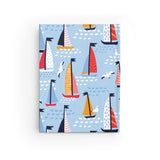 Happy Sailing Journal - Ruled Line