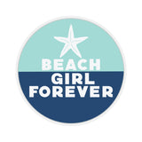Beach Girl Forever Kiss-Cut Stickers