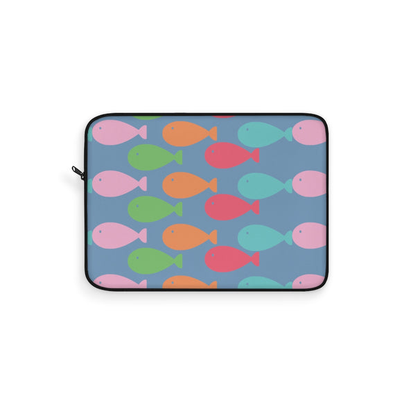 Beach Fish Colorful Laptop Sleeve