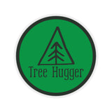 Tree Hugger Go Green Eco Friendly Conservationist Die-Cut Sticker