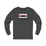 Be Kind Because You Can't Rewind Retro Cassette Tape Unisex Jersey Long Sleeve Tee
