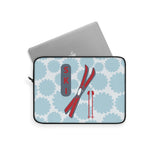Ski Themed Laptop Sleeve for Skiers