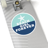 Beach Girl Forever Kiss-Cut Stickers