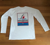 Men's "Don't FEAR the Fin" Long Sleeved Sun Protective Tshirt
