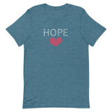 Hope and Heart Short-Sleeve Unisex T-Shirt