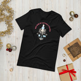 We Rise By Gifting Others Friendly Holiday Octopus Short-Sleeve Unisex T-Shirt for Beach and Ocean Lovers