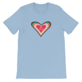 Be Kind Vintage Heart Short-Sleeve Unisex T-Shirt