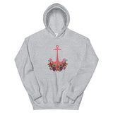 Fall Floral Anchor Unisex Hoodie