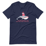 Holiday Shoppers Rush Home With Their Treasures Whale Short-Sleeve Unisex T-Shirt