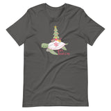 Get Festive Christmas Turtle Short-Sleeve Unisex T-Shirt for Ocean Lovers, Beach Goers