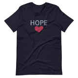 Hope and Heart Short-Sleeve Unisex T-Shirt