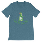 Lucky Gnome Rainbow Shamrock St. Patrick's Day Themed Short-Sleeve Unisex T-Shirt
