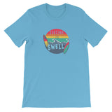 Surfing Is Swell In Retro Short-Sleeve Unisex T-Shirt