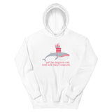 Holiday Shoppers Rush Home With Their Treasures Whale Unisex Hoodie
