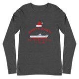 Santa Baby Slip A New Boat Under the Tree for Me Unisex Long Sleeve Tee