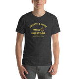 Hearth & Home Hair Stylists: Crooked Cuts Made With Love Short-Sleeve Unisex T-Shirt