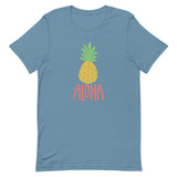 Aloha Happy Pineapple Short-Sleeve Unisex T-Shirt