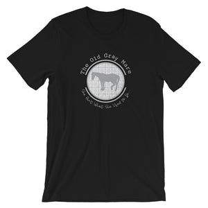 Old Gray Mare Horse Silhouette Short-Sleeve Unisex T-Shirt
