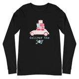 Deliver the Joy Holiday Gift Buggy Unisex Long Sleeve Tee