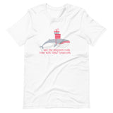 Holiday Shoppers Rush Home With Their Treasures Whale Short-Sleeve Unisex T-Shirt
