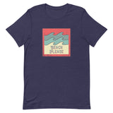 Beach Please With Waves Short-Sleeve Unisex T-Shirt