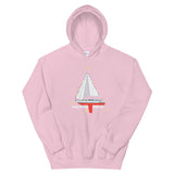 Holiday Sails Unisex Hoodie for Sailors, Boaters, and Nautical Lovers