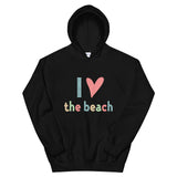 I Heart the Beach Unisex Hoodie