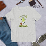 Powered By Avocado Soccer Short-Sleeve Unisex T-Shirt