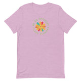 Be An Optimist: Plant Flowers Short-Sleeve Unisex T-Shirt