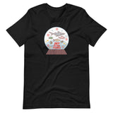 Ocean Snow Globe Short-Sleeve Holiday Unisex T-Shirt