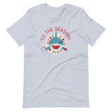 'Tis the SEAS-On Holiday Shark Short-Sleeve Unisex T-Shirt