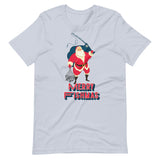 Fisherman Santa Claus Unisex holiday themed Christmas  t-shirt