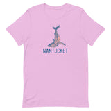 Nantucket Pink Whale Unisex t-shirt