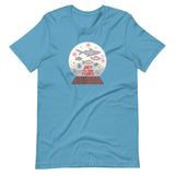 Ocean Snow Globe Short-Sleeve Holiday Unisex T-Shirt